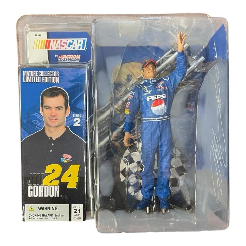 Jeff Gordon Nascar Action McFarlane Series 2 Figure